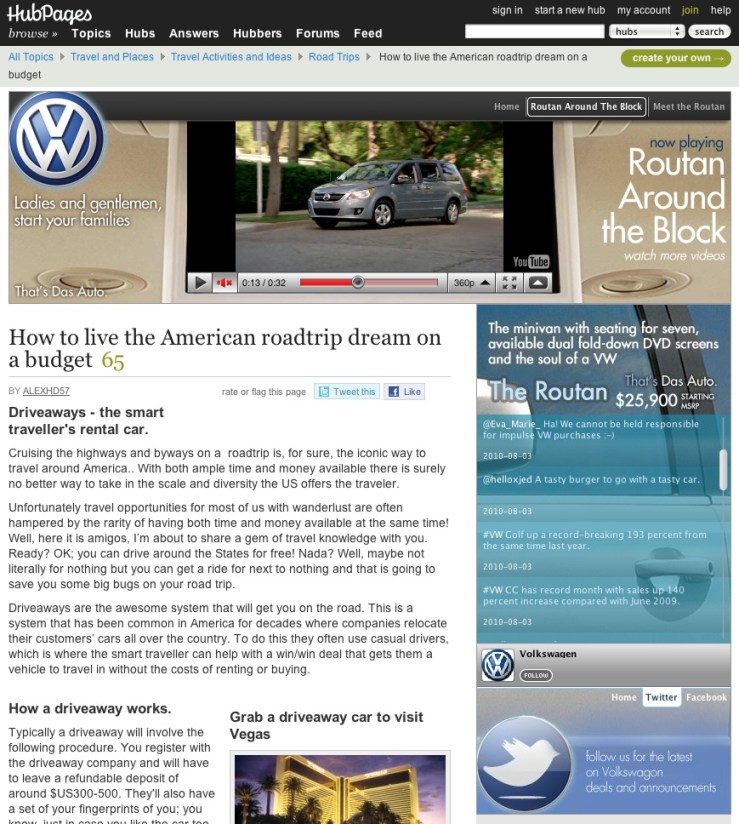 The Largest, Richest Display Ad Units on the Web