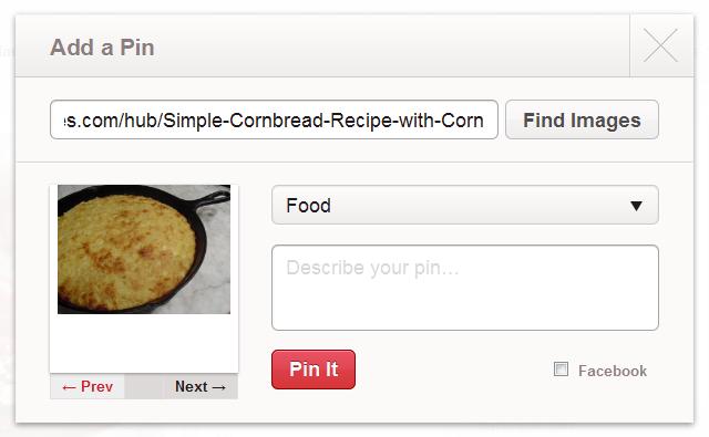 Pinning from HubPages